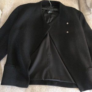 Club Monaco Italian Wool Cropped Blazer